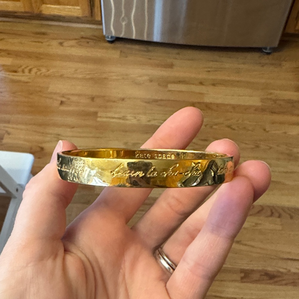 Kate Spade Gold Bangle Bracelet